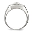 thumbnail image 2 of Sterling Silver Rhodium Plated Men's Fashion CZ Ring QR1281, 2 of 5