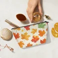 thumbnail image 4 of Small Makeup Bag Fall Pumpkin Pattern Cosmetic Pouch,Portable Travel Toiletry Bag Gift for Women Teen Girls Thanksgiving, 4 of 7