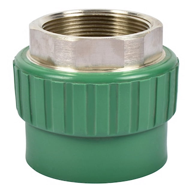conector hembra con rosca 2 1/2 x 2 pulgadas verde tuboplus