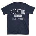 thumbnail image 1 of Rockton Illinois Classic Established Men's Cotton T-Shirt, 1 of 1