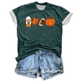 thumbnail image 4 of Hauts à Manches Courtes pour Femmes Blouses à Manches Courtes pour Femmes T-Shirt Imprimé Mode Blouse à Manches Courtes Col Rond Hauts Décontractés Hauts à Manches Courtes pour Femmes Blouses à Manches Courtes pour Femmes, 4 of 5