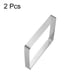 thumbnail image 3 of Uxcell 2pcs Anillos para Pasteles Perforados 5.91" Anillo de Tartalete de Acero Inoxidable, 3 of 6