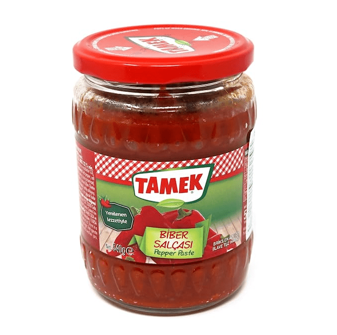 Tamek Mild Pepper Paste (Biber Salcasi) 540 Gr / 19.04 Oz