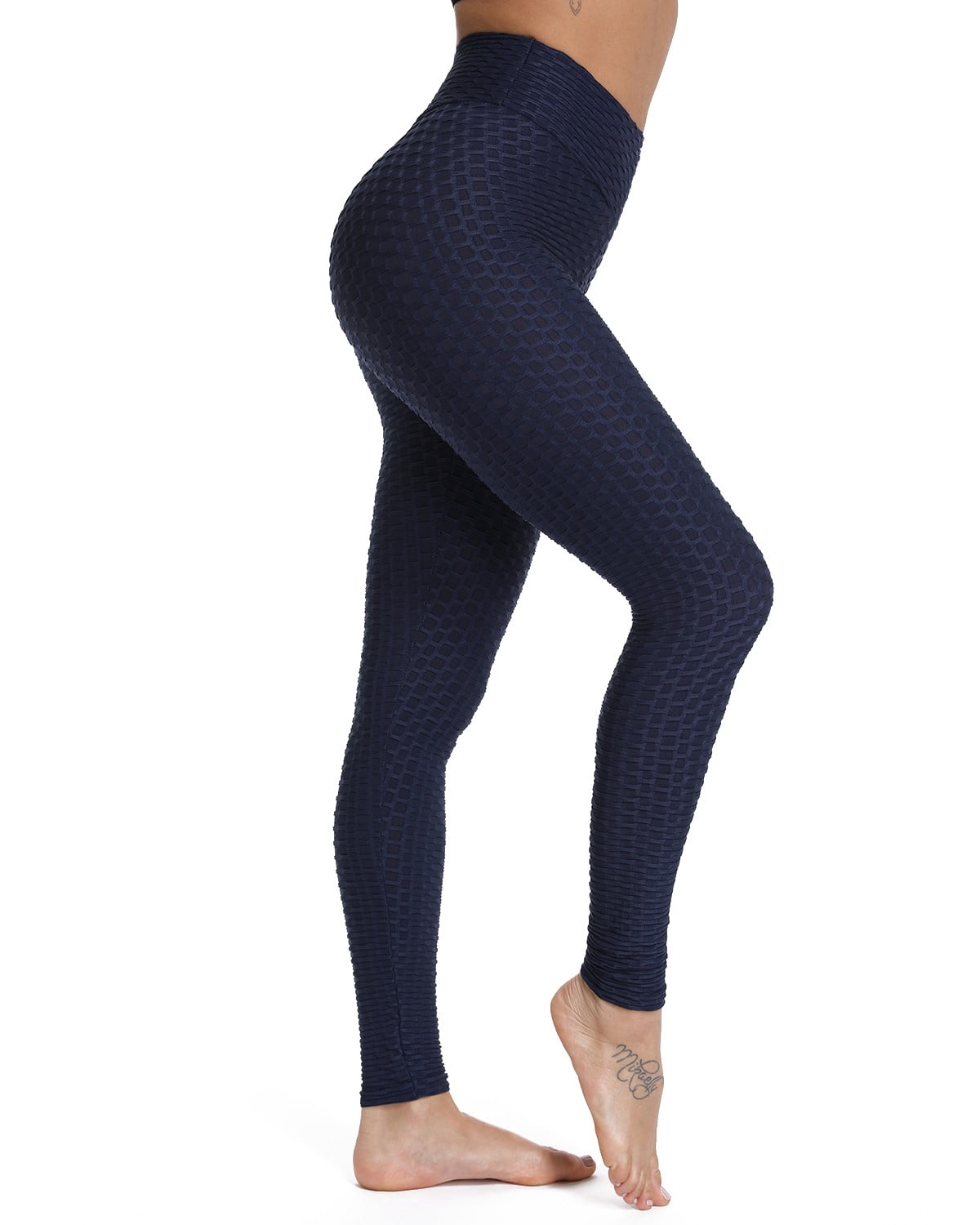 SEASUM SEASUM Women's High Waist Yoga Leggings with Tummy Control