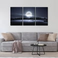 thumbnail image 3 of Hieng Abstract Canvas Wall Art, Painting Prints, Feather Pictures Modern Wall Decor for Living Room Bedroom Office Home Decor -（Only canvas）, 3 of 6