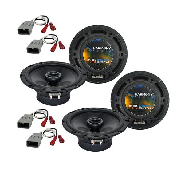 Honda Civic Del Sol 1993-1997 OEM Speaker Upgrade Harmony (2) R65 Package New