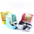 thumbnail image 2 of Rabbit Feeders Hay Food Bin Feeder, Grass and Food Double Use Rabbit Feeder,Hay Feeders Supply for Rabbit Guinea Pig Chinchilla, 2 of 7