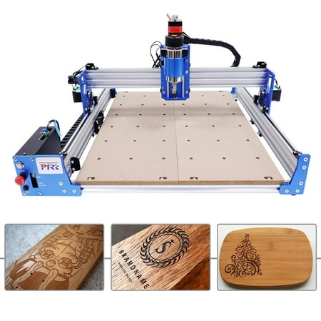 YIYIBYUS 4040 CNC Router Machine PCB Wood Carving Milling Machine 3-Axis Engraving Milling Cutting Machine 75W High-power Spindle