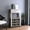 Gray, variant on Spacious and Stylish - Black Bar Cart with Wine Rack and Glass Holder