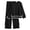 A Black, variant on UVN Outfits Sets for Women Casual 2 Piece Lounge Sets Fall Long Sleeve Tops and Wide Leg Pants Tracksuits Pajamas Sets with Pockets
