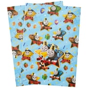 Danilo Promotions LTD PriNst Thomas & Friends Gift Wrapping Paper - Sheet Tag, Officially Licensed Gift Wrap, Thomas and Friends Recyclable Birthday Gift Wrap, Officially Licensed Gift Wrap
