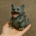 thumbnail image 2 of Cute Mini Dog Monster Figurine – 3 Inch Resin Collectible Decor, 2 of 6