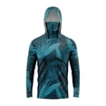 thumbnail image 4 of XINPING Men's UPF 50+ Sun Protective Hooded Jacket,Print Summer Lightweight Breathable Casual Pullover, UV Protection Quick Dry Tops, 4 of 4
