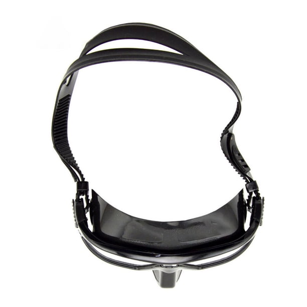 Toystoory Keep Diving DM-405 Protector facial de silicona Hombres Mujeres Adolescentes Escudo de protección ocular impermeable Protectores Deportes acuáticos Negro