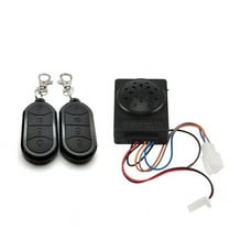 Ebike Alarm System Dual Remote Control 36V 48V 60V 72V for Electric Bicycle/Scooter Ebike/Brushless Controller