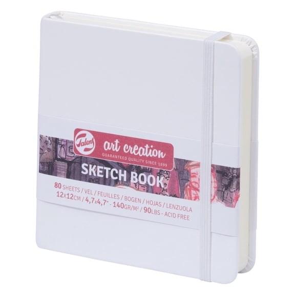 Talens Art Creation Sketchbook White 12X12 cm, 140 Grams