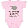 thumbnail image 3 of Inktastic My Grammy and Pappy Love Me Grandchild Boys or Girls Baby Bodysuit, 3 of 5