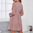thumbnail image 4 of Vestido De Primavera Verano, Vestido Con Cuello En V Resistente A Las Arrugas Para La Playa ANGGREK No, 4 of 6