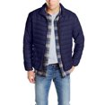 thumbnail image 1 of 9 Crowns Men's Packable Down Puffer Jacket, Regular + Big & Tall (4XL, Navy), 1 of 4