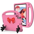 thumbnail image 4 of Case For Samsung Galaxy Tab A9 5G (8.7") Hybrid Shockproof Bow Hands Kickstand Antislip Rubber TPU Kid-Friendly Bumper Tablet Tablet Cover [ Pink ], 4 of 7