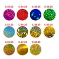 thumbnail image 3 of 50 Pcs Round Sticker Colorful Sticker Sparkly Sticker Decorative Sticker, 3 of 8