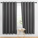 thumbnail image 1 of Cortinas opacas NICETOWN, color gris, 2 paneles, 168 x 178 cm, microfibra, 1 of 7