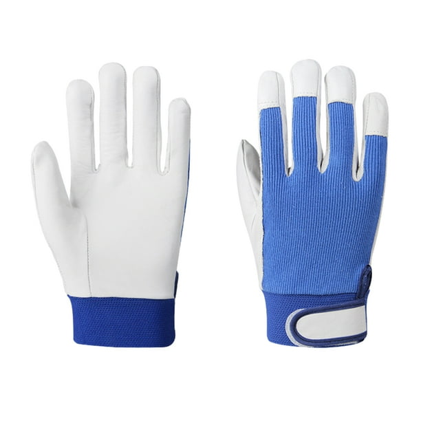 Minnieouse de elasticidad antiestática de textura , accesorio de seguridad para soldadura, tela transpirable, elasticidad de aplicación amplia guantes y mitones Azul Promedio