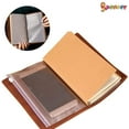 thumbnail image 5 of To My Daughter Where Ever Love Dad Leather Journal Drawing Sketch Book Travel Diary Refillable Notebook, 5 of 10