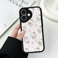 thumbnail image 4 of Hello kitty iPhone 16 Silicone Phone Case Apple Leather Protective Case Suitable for iPhone 16, 4 of 5