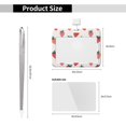 thumbnail image 3 of Naloa Hand Drawn Strawberry Card Badge Holder Work Badge Sleeve for Office, School, Factory, ID Credit Cards, Driver Licenses and Passes, 3 of 7