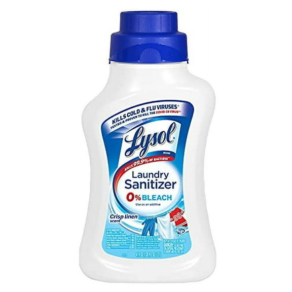 Lysol Laundry Sanitizer Additive, Crisp Linen 41 Fl Oz (Pack of 1) (Pack of 6)