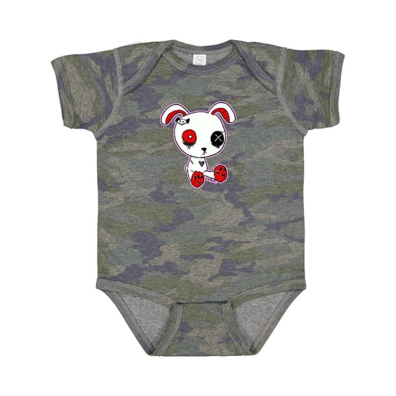 Inktastic Goth Bunny Boys or Girls Baby Bodysuit