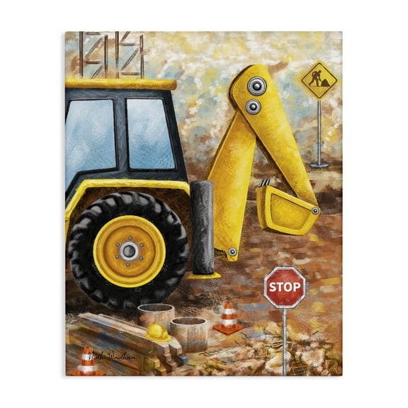 Stupell Industries Contemporary Construction Site Canvas Art, 16 x 20, by Nidhi Wadhwa