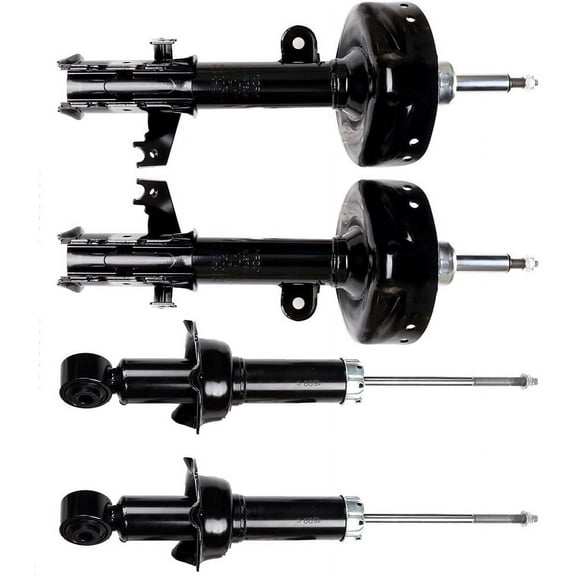 CCIYU 4 x Front Rear Struts Shock Absorbers Fit for 2007 2008 2009 2010 2011 for Honda CR-V 339261 72491 339262 72492 341492 72497