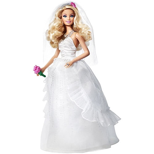 Barbie - Mattel Barbie Princess Bride Doll - Walmart.com