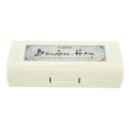 thumbnail image 3 of Stainless Steel Blues Harmonica 10 Holes Key of Eb for Beginners and The ProfessionalWhite, 3 of 4