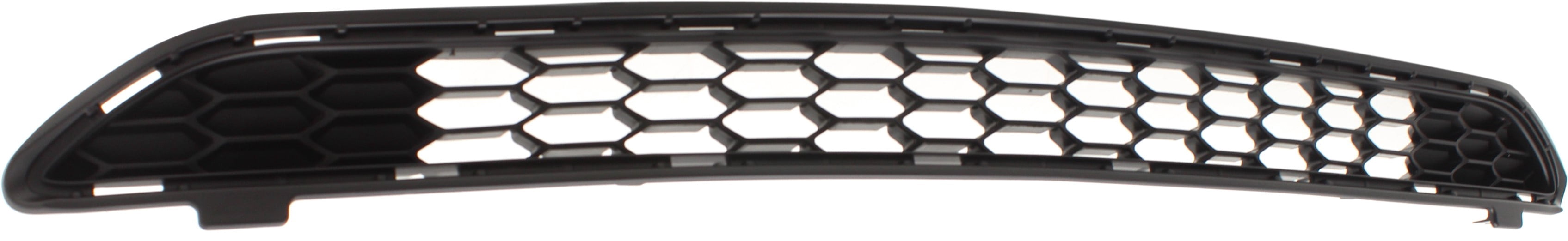 Bumper Grille Compatible With 2016-2018 Toyota RAV4 Front, Upper Textured Dark Gray