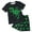 A01-Black, variant on Baby Boy Outfits 4t Boys Clothes with Trendy Graphic T Shirt Shorts Sets Family Matching Outfits for Sports