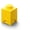 Multi-color, variant on LEGO Storage Brick Toy Box, Bright Yellow