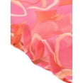 thumbnail image 5 of DARING DIVA Spaghetti Strap Summer Floral Print Midi Dress S Hot Pink, 5 of 6