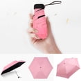 thumbnail image 1 of Agiferg Flat Lightweight Umbrella Parasol Folding Sun Umbrella Mini Umbrella, 1 of 3