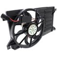 thumbnail image 4 of TYC For 10-13 Mazda3 2.0/2.3/2.5L Radiator AC Condenser Cooling Fan Motor Assy, 4 of 4