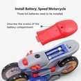 thumbnail image 3 of Kids Transforming Toy 360 Spinning Stunt,Deformation Motorcycle With Light And Music, LED Rechargeable Gift 26-27s, 3 of 5