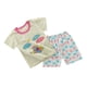 thumbnail image 3 of Niños bebé 2pcs camiseta de pantalones pantalones cortos conjunto de ropa Estilo4 73-80cm, 3 of 6