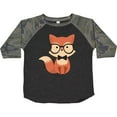 thumbnail image 3 of Inktastic Cute Hipster Fox Boys or Girls Toddler T-Shirt, 3 of 5
