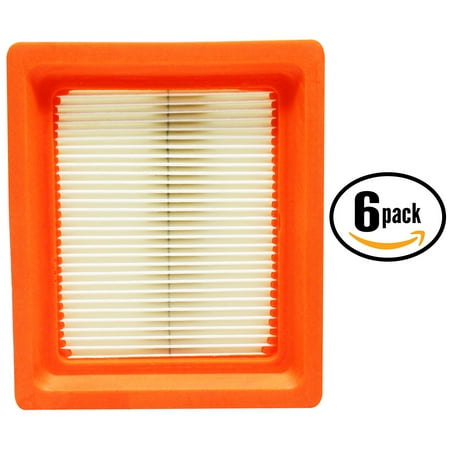 

6-Pack Replacement for Kohler XT675-0041 Toro Air Filter - Compatible with Kohler 1408315-S Filter