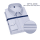 thumbnail image 3 of Camisa de vestir de algodón puro de alta gama para hombres y mujeres, estilo informal de negocios, antiarrugas, de algodón completo, camisa de cuello blanco para hombres, 3 of 5