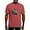 Crimson Red, variant on - Pugs Ninja T Shirt Men's Comfort Colors® T Shirt - Mens Comfort Colors Shirt