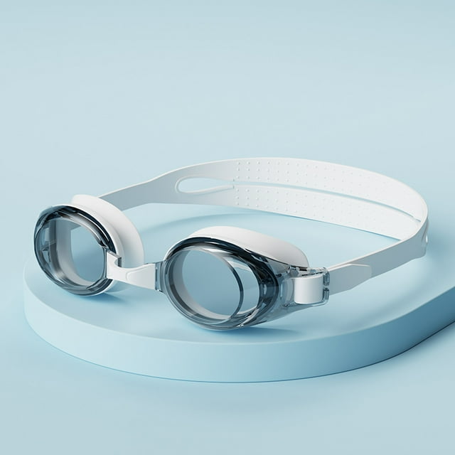 Gafas de natación para adultos universales, impermeables, antivaho, ajustables, con montura pequeña