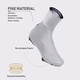 thumbnail image 5 of Cubierta de zapatos deportivos para hombres y mujeres de secado rápido que absorbe la humedad transpirable a prueba de polvo, 5 of 8